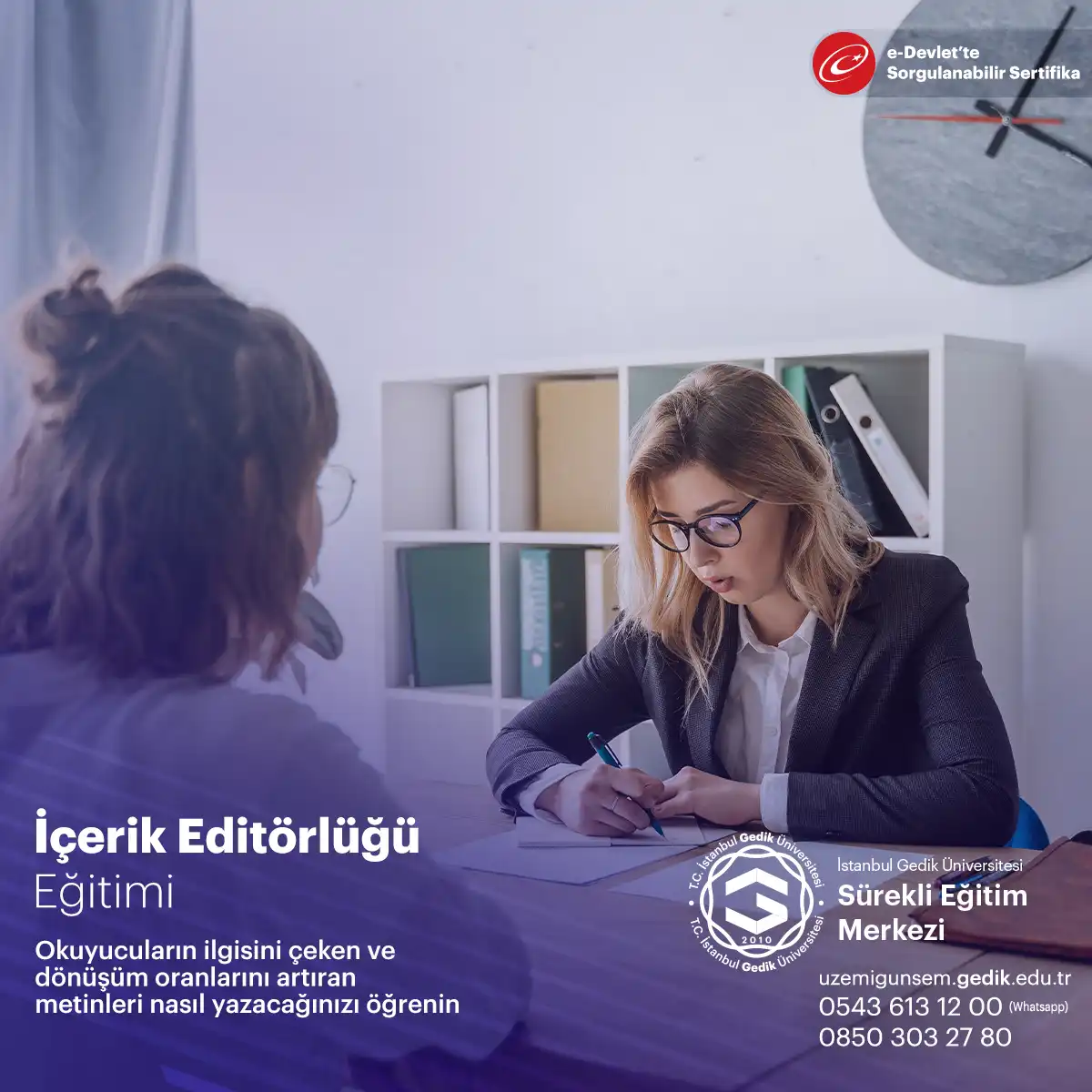 İçerik Editörlüğü Eğitimi